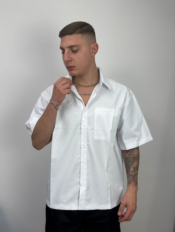Camicia Crop Pocket