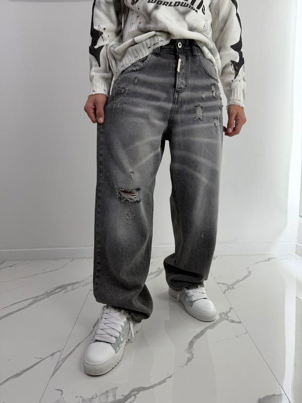 Baggy 01 Sabbiato Black