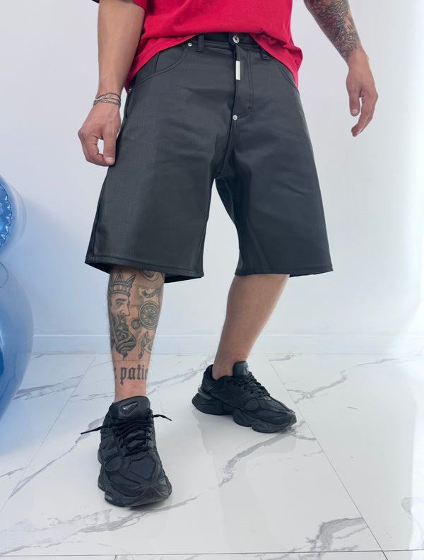 Short Spalmato Black